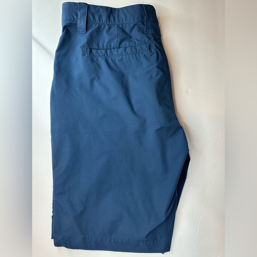 Orvis Men’s Blue Performance Outdoor Shorts w/‎ Zip Pocket Golf Travel Size 34